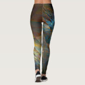 Parallelle vlakken leggings (Achterkant)