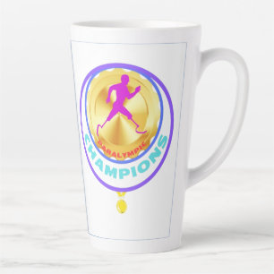 Paralympisch kampioen latte mok