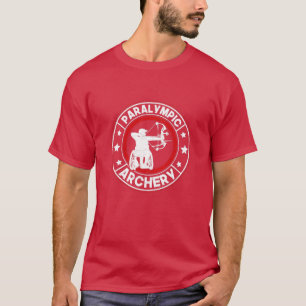 Paralympische atleet Sport Game Paralympic Archery T-shirt