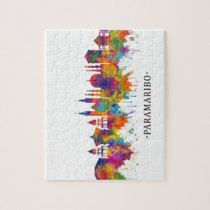 Paramaribo Suriname Skyline Legpuzzel