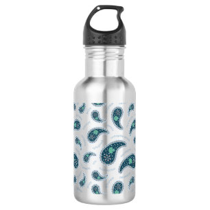 Paramecia Paisley Biology Science Protozoan Waterfles