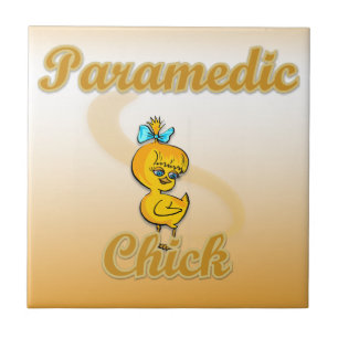 Paramedic Chick Tegeltje