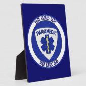 Paramedic Custom Plaque Fotoplaat (Zijkant)