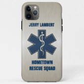 Paramedic Deluxe Name Sjabloon Case-Mate iPhone Case (Achterkant)