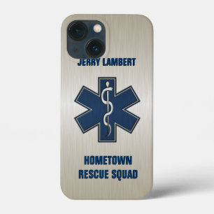 Paramedic Deluxe Name Sjabloon iPhone 13 Mini Hoesje