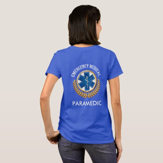 Paramedic, EMS of EMT Back - beide zijden bekijken T-shirt (Achterkant volledig)