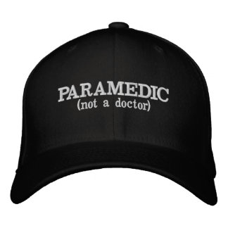 Paramedic (geen arts) geborduurde pet