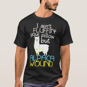 Paramedic Gift Alpaca Wound Care Neurse Trauma T-shirt