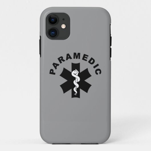 Paramedic Logo Thema Case-Mate iPhone Case (Achterkant)