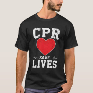 Paramedic redt levens met MT SS-training T-shirt