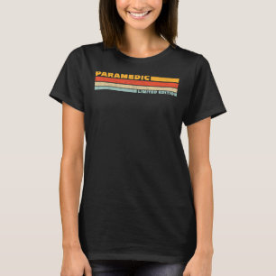 Paramedic Retro loopbaantitel T-shirt