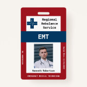 Paramedic Security ID Badge (Voorkant)