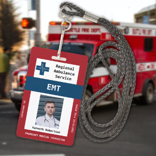 Paramedic Security ID Badge