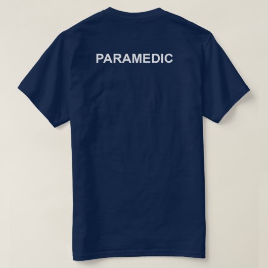 Paramedic T-Shirt (Design achterkant)