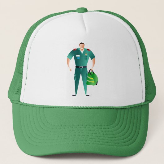 Paramedic Trucker Pet (Voorkant)