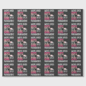 Paramedicale hulpverleningsmeisje cadeaupapier (Vlak)