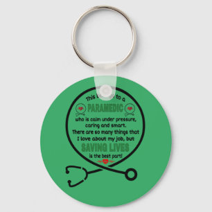 Paramedic's Gift. Dit behoort tot een paramedische Sleutelhanger