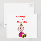 paramedisch briefkaart (Voorkant / Achterkant)