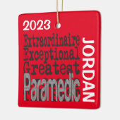 Paramedisch Buitengewoon DOUANE Keramisch Ornament (Links)