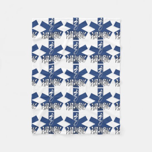 Paramedische actie fleece deken (Voorkant)