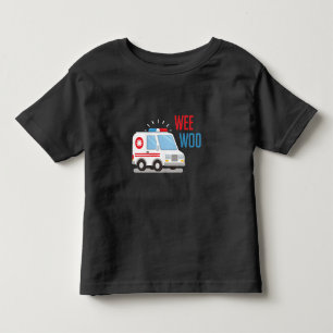Paramedische Ambulance Car wee Kinder Shirts