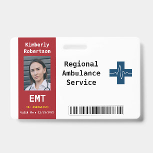 Paramedische Beveiligings-ID-badge Badge