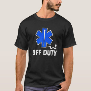 Paramedische eerste noodreactieponder voor noodsit t-shirt