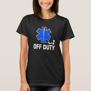 Paramedische eerste noodreactieponder voor noodsit t-shirt