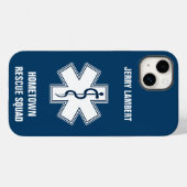 Paramedische EMT EMS Name Sjabloon Case-Mate iPhone Case (Achterkant (horizontaal))