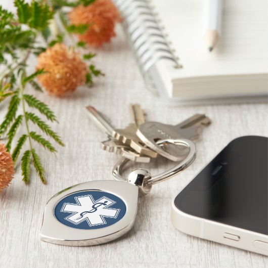 Paramedische EMT EMS Sleutelhanger (Zijkant)