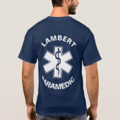 Paramedische EMT EMS T-shirt (Achterkant)
