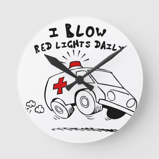 paramedische emt ronde klok (Voorkant)