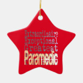 Paramedische extraordinaire keramisch ornament (Voorkant)