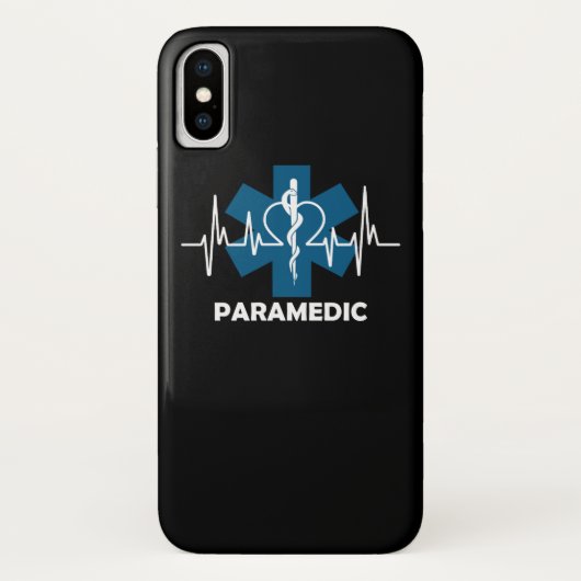 Paramedische hartslag Case-Mate iPhone case (Achterkant)