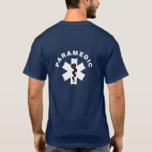 Paramedische Logo T-shirt (Achterkant)