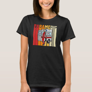 Paramedische spoeddienst voor ambulancediensten t-shirt