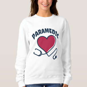 Paramedische stethoscoop met hart trui