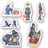 Paramedische Stickers (Voorkant)