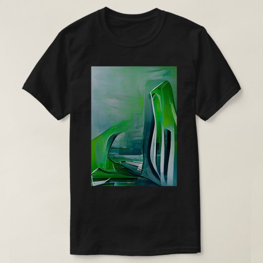 Parameter ric Architecture Artwork Drawing Generat T-shirt (Design voorkant)