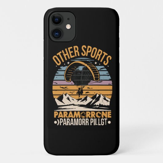Paramotor piloot paramotoring Case-Mate iPhone case (Achterkant)