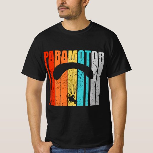 Paramotor Piloot Paramotoring T-shirt (Voorkant)