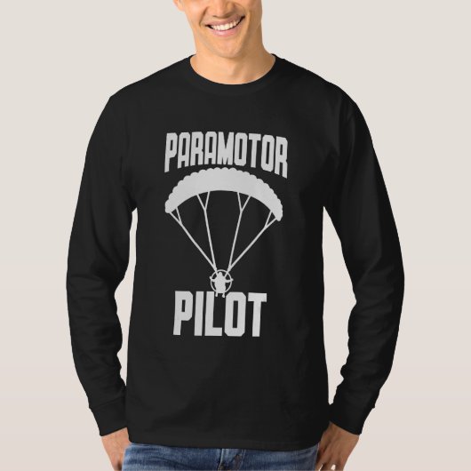 Paramotor Pilot T-shirt (Voorkant)