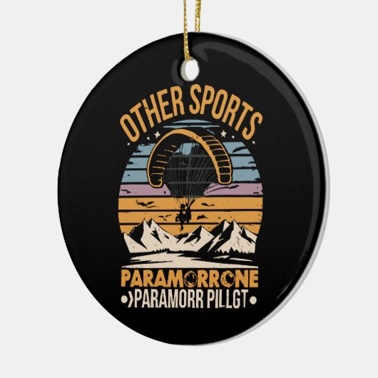 Paramotoring Keramisch Ornament (Links)