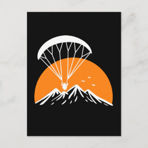 Paramotoring Retro Briefkaart