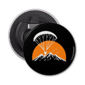 Paramotoring Retro  Button Flesopener (Voorkant)