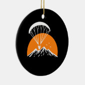 Paramotoring Retro Keramisch Ornament (Rechts)