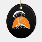 Paramotoring Retro Keramisch Ornament (Links)