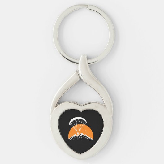 Paramotoring Retro Sleutelhanger (Voorkant)