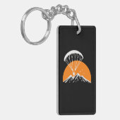 Paramotoring Retro Vintage Sleutelhanger (Voorkant Links)