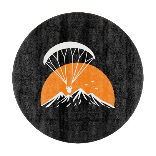 Paramotoring Retro Vintage Snijplank (Voorkant)